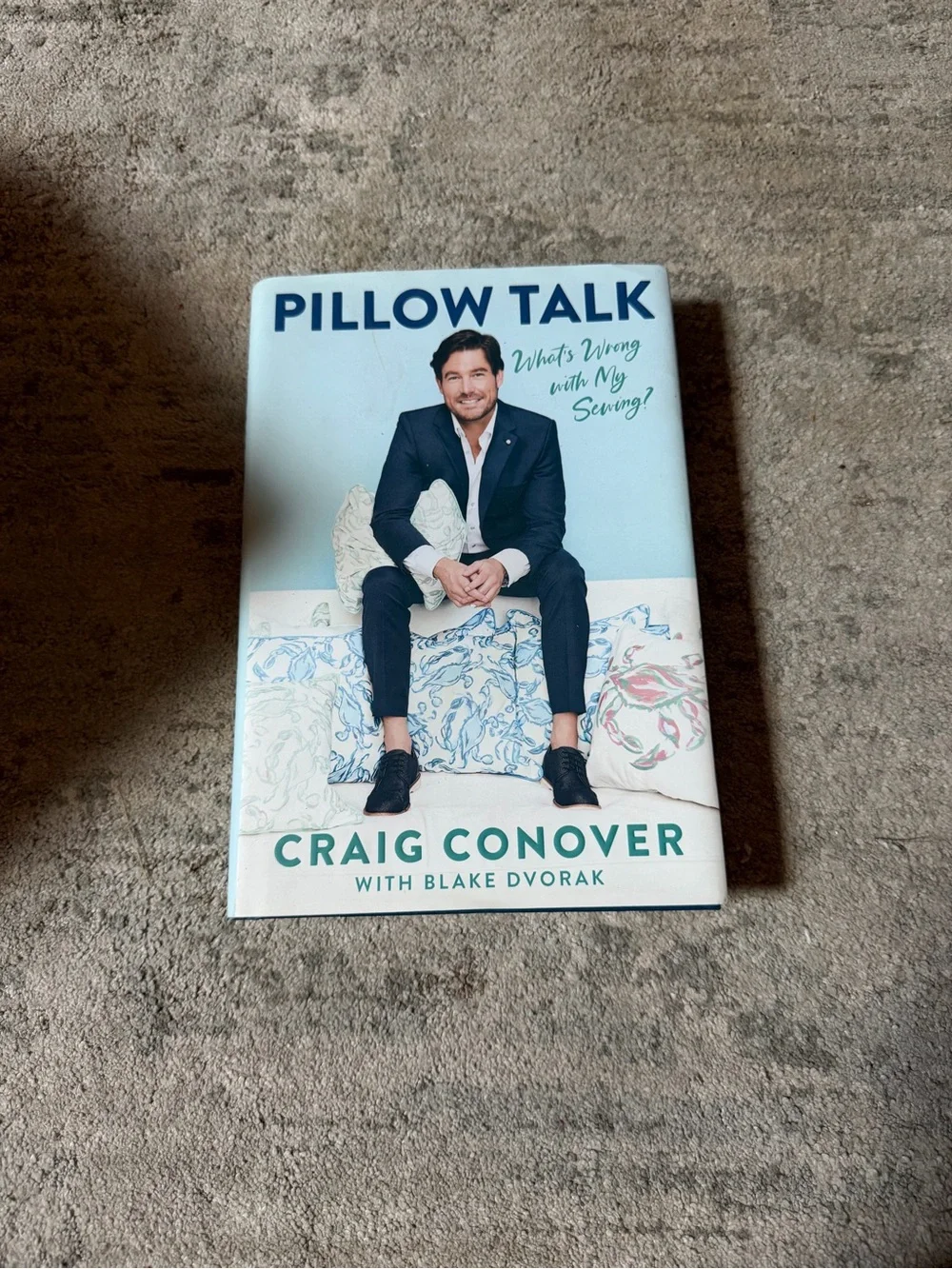 Pillow Talk by Craig Conover - Light Blue & White Hardcover